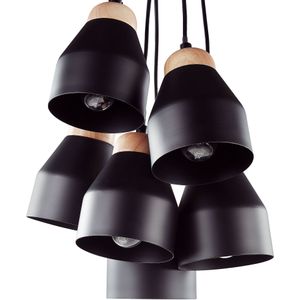 Beliani CESTOS - Hanglamp - Zwart - Metaal