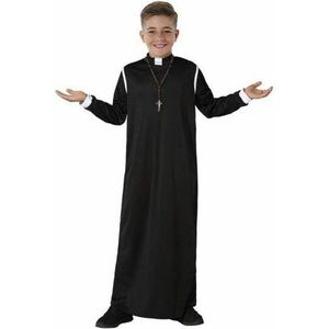 Kostuums voor Kinderen Priester Zwart Maat 5-6 Jaar