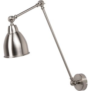 Beliani MISSISSIPPI - Wandlamp - Zilver - Metaal