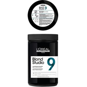 L'Oréal Blond Studio Multi-Techniques Ontkleuringspoeder 9T 500gr