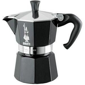 Italiaanse Koffiepot Bialetti Moka Express Zwart Aluminium 6 Kopjes