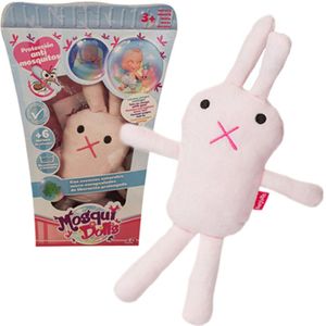 Knuffel Mosquidolls Berjuan Roze (24 cm)