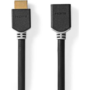High Speed HDMI-Kabel met Ethernet | HDMI Connector | HDMI Female | 8K@60Hz | eARC | 48 Gbps | 1.00