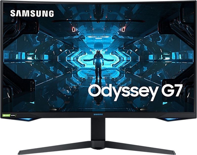 Samsung Odyssey C32G74TQSR computer monitor 81,3 cm (32") 2560 x 1440 Pixels Wide Quad HD+ QLED Zwart