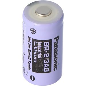 Panasonic lithium 3V-batterij BR 2 / 3AGN 2/3 Een cel voor hoge temperaturen