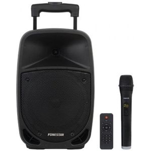 Dankzij de draagbare Bluetooth®-luidsprekers FONESTAR MALIBU-308 Zwart 100 W