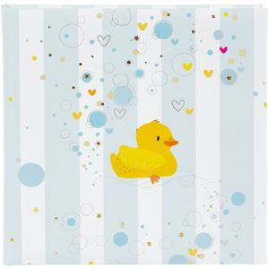 Goldbuch - Fotoalbum Rubber Duck - Blauw - 25x25 cm Fotoalbum Rubber Duck - Blauw - 25x25 cm
