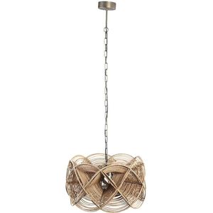 PTMD Yena Hanglamp - H134 X Ø57 cm - Rotan - Bruin