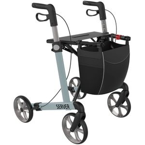 Rehasense - Server - Rollator - Ice Blue - Lichtgewicht Stabiel Driehoekig Design