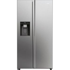 Haier HSW79F18CIMM amerikaanse koelkast Vrijstaand 601 l C Roestvrijstaal