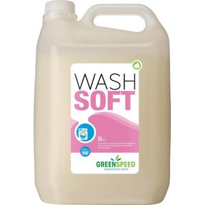 Greenspeed wasverzachter Wash Soft, 166 wasbeurten, flacon van 5 liter