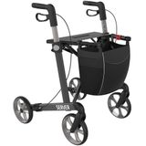 Rehasense - Server - Rollator - Antraciet - Opvouwbaar - Voor Binnen en Buiten
