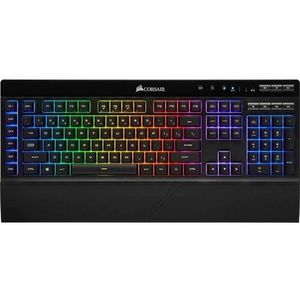 Toetsenbord Corsair Azerty Frans Zwart