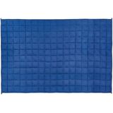 Beliani NEREID - Verzwaringsdeken - Marineblauw - 120 x 180 cm - Polyester