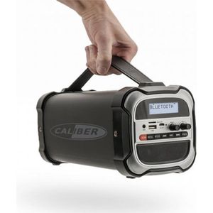 Caliber - HPG525DAB-BT - Draagbare Radio - Zwart - Bluetooth Speaker DAB+ FM