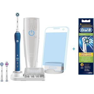 Oral-B Smart 5 5000 - Elektrische tandenborstel - Bluetooth Lithium-Ion accu - Wit (4 stuks)