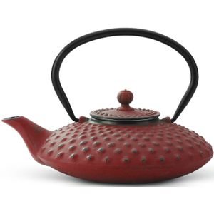 Bredemeijer - Theepot Xilin 0,8L gietijzer rood