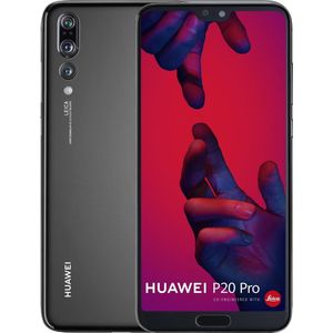 Huawei P20 Pro - Smartphone - Zwart - 128GB Opslag - 6GB Werkgeheugen