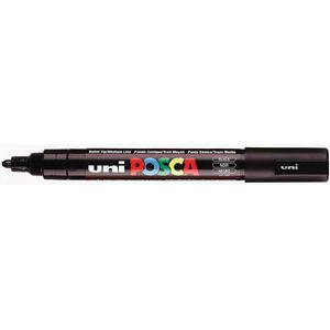 uni-ball Paint Marker op waterbasis Posca PC-5M zwart
