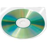 Q-CONNECT CD hoes zelfklevend PP 100 stuks
