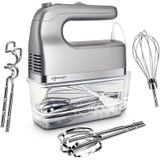 Safecourt Kitchen Handmixer Zilver - Opslagbak & Diverse Kloppers