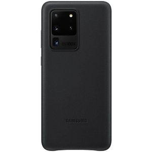 Galaxy S20 Ultra Leather Cover zwart EF-VG988LBEGEU