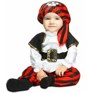 Kostuums voor Baby's My Other Me 0-6 Maanden Piraat Wit Multicolour (4 Onderdelen)