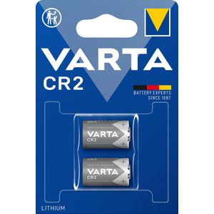 Varta Batterij Lithium, CR2, 3V Foto, Blisterverpakking (2 stuks)