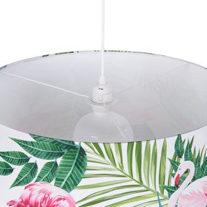 Beliani FLAMINGO - Kinderlamp - Groen - Polyester