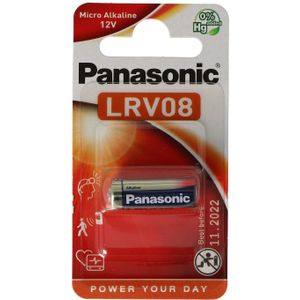 Panasonic LRV08L / 1BE Micro-alkalinebatterij Panasonic Alkaline LRV08, MN21, V23GA, GP23A