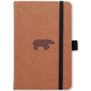 Dingbats* Wildlife A6 Notitieboek - Brown Bear Raster - A6 / Geruit / Brown Bear