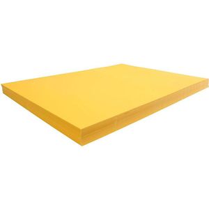 Creativ Company Gekleurd Karton Sun Yellow 270gr, 100 Vellen