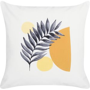 Beliani VIOZENE - Tuinkussen set van 2 - Wit - 45 x 45 cm - Polyester