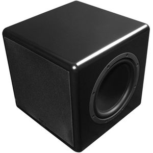 TruAudio - CSUB-8 - Compacte Powered Subwoofer - 8 Inch Driver - Zwart