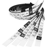 Magnetoplan kalenderstrepen Kalenders 2024 - 900x600mm - 12 strepen - 1-31 weekdagen