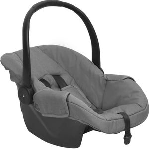 Babyautostoel 42x65x57 cm lichtgrijs