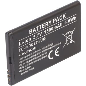 Batterij geschikt voor Nokia EQ-B01 3.7 Volt 1550mAh 65.9mm x 43.5mm x 4.8mm