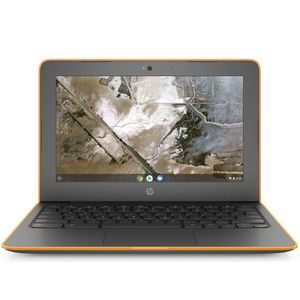 HP Chromebook 11A G6 EE AMD A4 A4-9120C 29,5 cm (11.6") Touchscreen HD 4 GB DDR4-SDRAM 32 GB eMMC Wi-Fi 5 (802.11ac) ChromeOS Grijs, Oranje