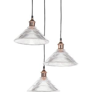 CURONE - Hanglamp - Transparant - Glas