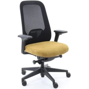 Workliving Nora Mesh Regain - Bureaustoel Ergonomisch Design NEN1335 - Geel