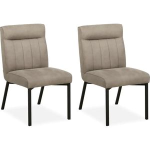 MX Sofa Eetkamer stoel Jagger - Clay (set van 2 stuks)