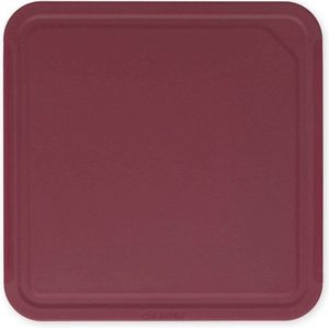 Brabantia Tasty+ Snijplank 25x0.8x25 cm Aubergine Rood