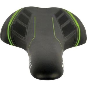 Fietszadel voor racefiets MicroFi - zwart/groen
