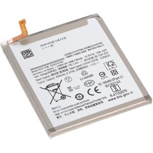 Accu geschikt voor Samsung Galaxy S20 FE 5G, Li-Polymer, 3.86V, 4500mAh, 17.4Wh, ingebouwd, zonder g