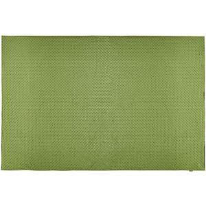 Beliani CALLISTO - Verzwaringsdeken hoes - Groen - 135 x 200 cm - Polyester