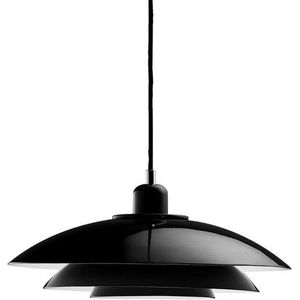 Dyberg Larsen Hanglamp Kaje 40 X 21 Cm E27 Staal 60w Zwart