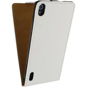 Mobilize Ultra Slim Flip Case Huawei Ascend P7 Wit