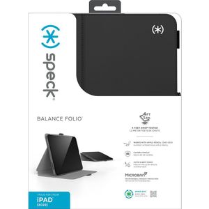 Speck Balance Folio Case Apple iPad 10.9 (2022)  Black - with Microban