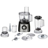 Bosch MCM3501M MultiTalent 3 - Keukenmachine - 800W - Zwart/RVS