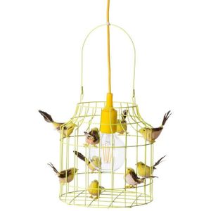 Dutch Dilight hanglamp vogels geel